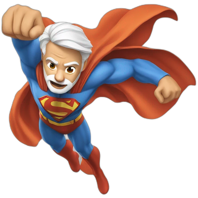 Modi super man emoji