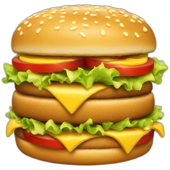 big mac emoji