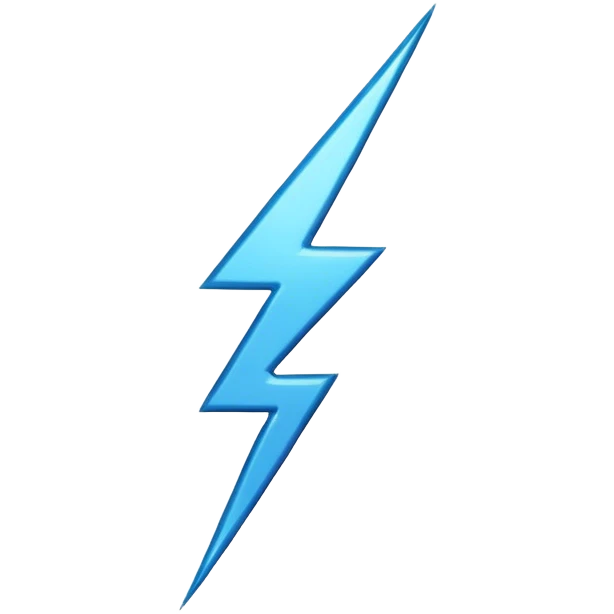 lightning  emoji