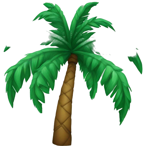 christmas palm tree emoji