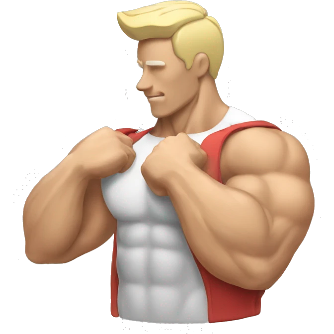 Biceps Muscle anatomic structure emoji