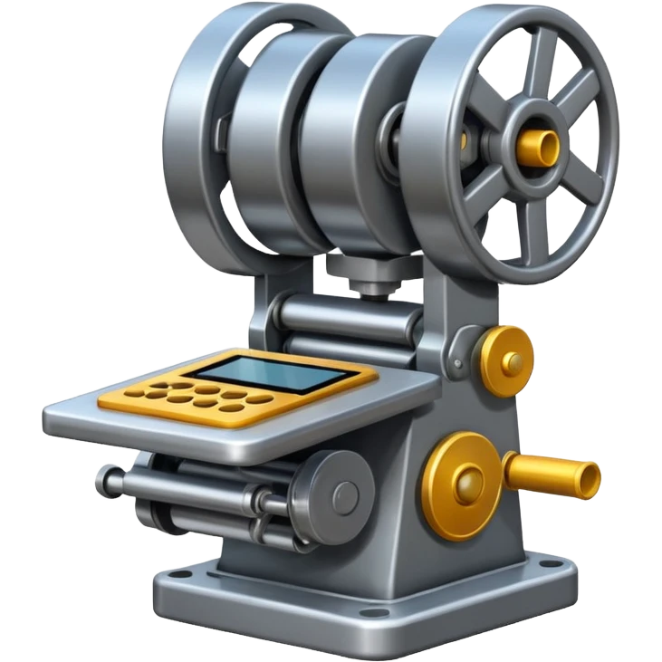 machine at the factory emoji