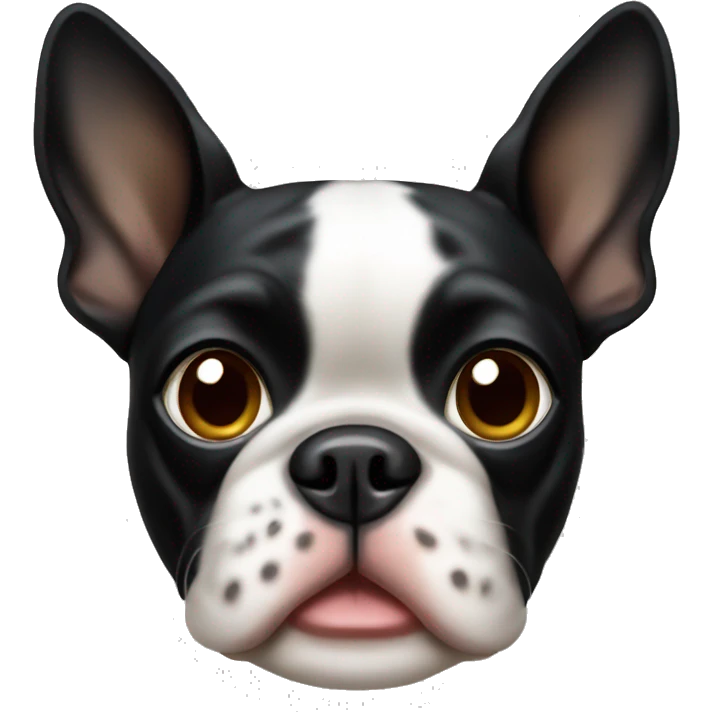 Boston terrier dog  emoji