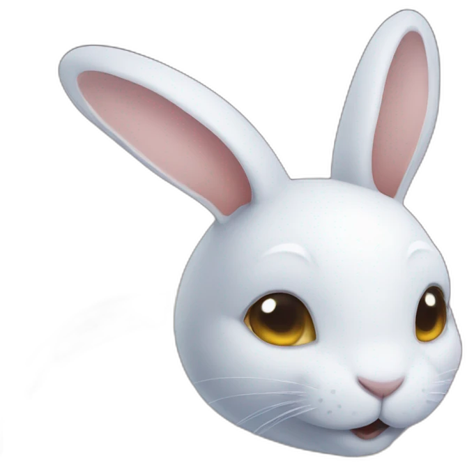 Moon rabbit emoji