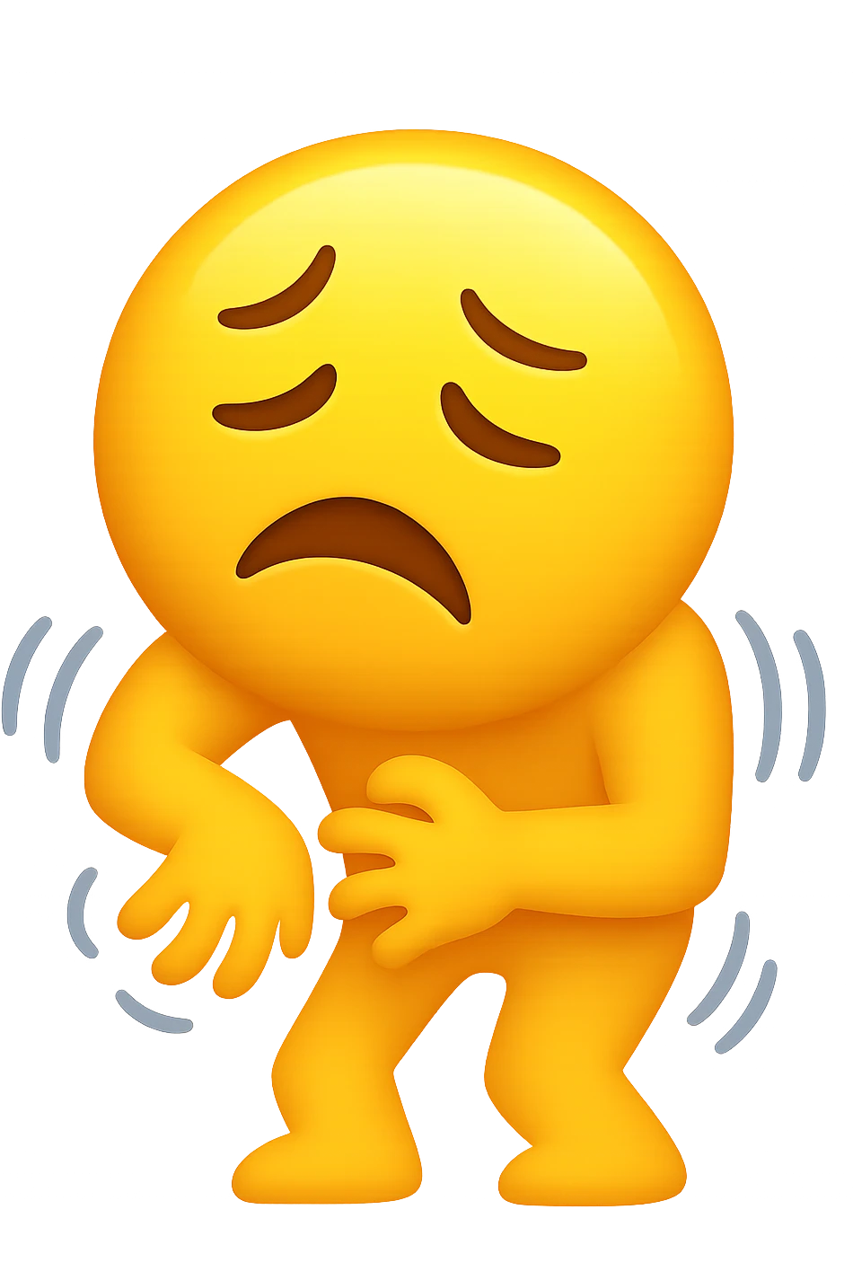 tremori o debolezza improvvisa emoji stile iphone emoji