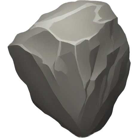 Rock emoji