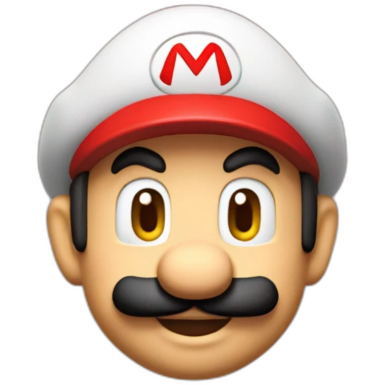 Mario rouge emoji