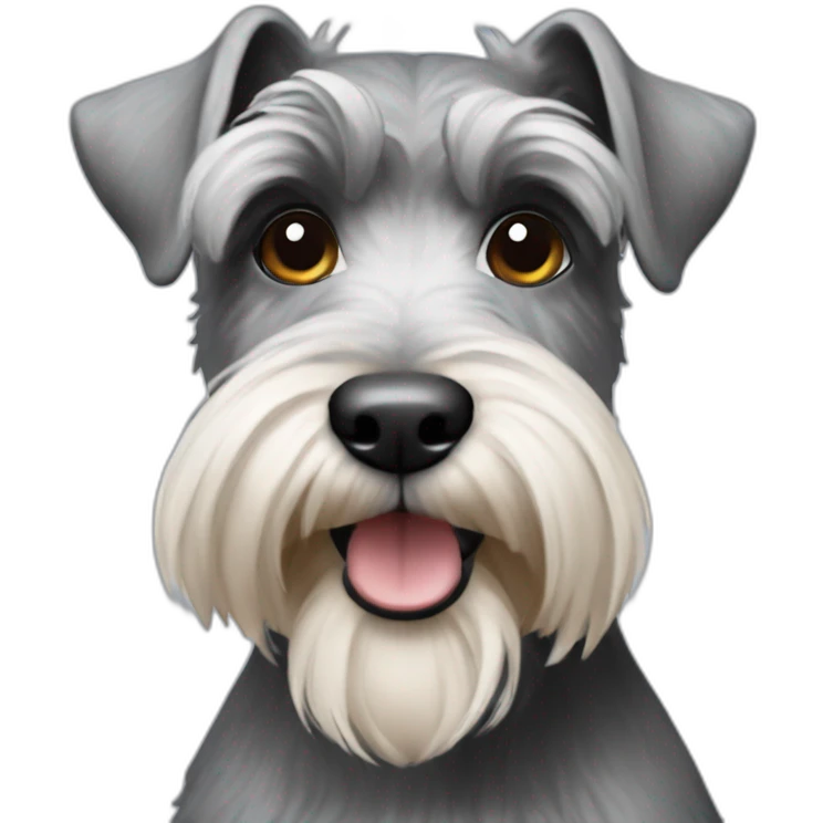 minature schnauzer emoji