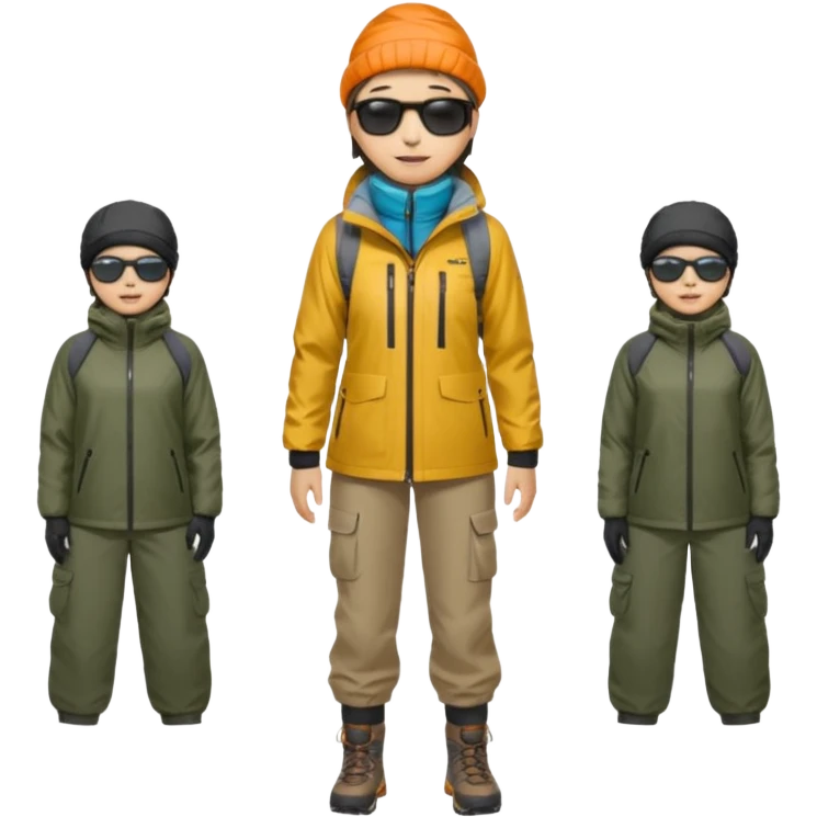 남미 여행에 가는 한국인의 전신을 그려줘! 바로 하이킹 갈 수 있을 정도로 잘 입은!

상체

🧥 방풍·방수 재킷 (고지대·우유니 필수)

👕 얇은 레이어드 2~3벌 (일교차 대비)

하체

👖 편한 바지(청바지 X, 스트레치 추천)

신발

👟 접지력 좋은 운동화 (마추픽추 필수)

🥾 우유니: 방수 신발 or 장화

악세사리

🧣 넥워머·모자 (아침/저녁 체감 -5~10도)

🕶️ 선글라스 (우유니·사막지역 눈부심 강함)

활짞!!!!!!!!!!!!!!! 웃고있게해줭
너무 두꺼웡 옷이 emoji