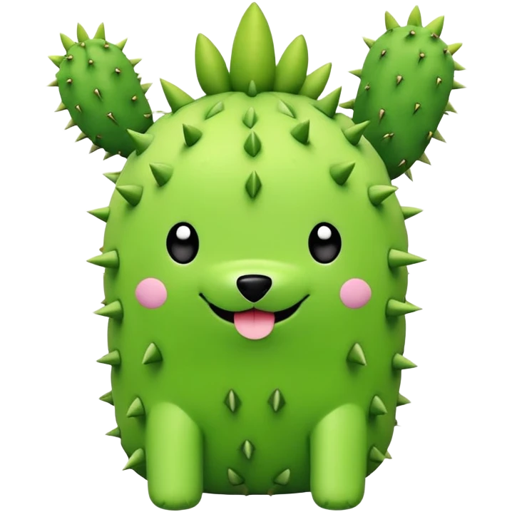toki doki cactus dog emoji