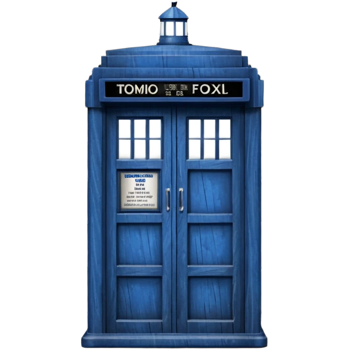 TARDIS emoji