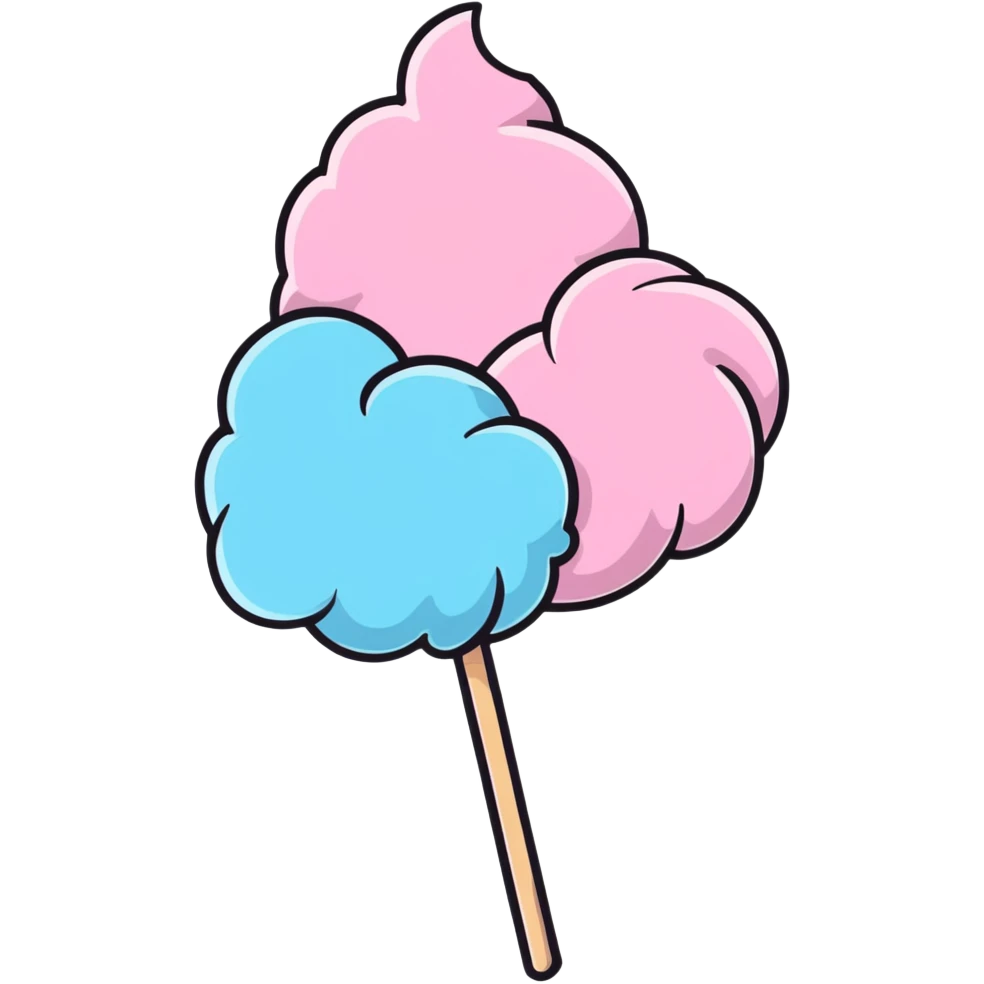 cotton candy emoji