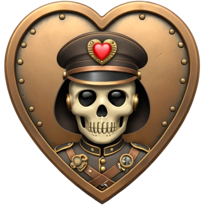 Death Korps Of Krieg Heart Steampunk Clone Army style love heart emoji