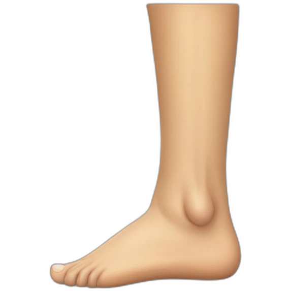 swollen ankle emoji