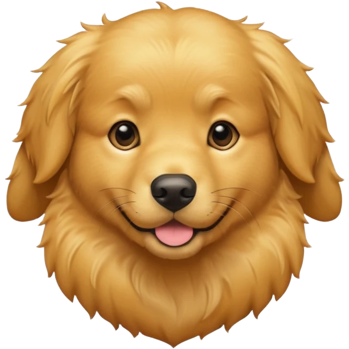 Golden retriever  emoji