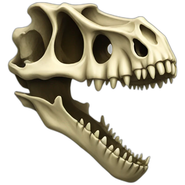 dino skull emoji