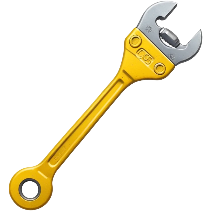 small yellow wrench emoji