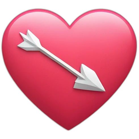Heart with Arrow emoji