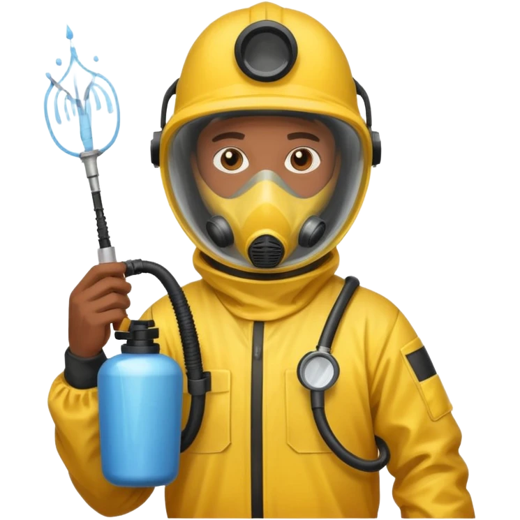 insecticider worker man emoji