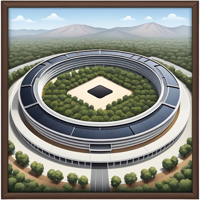 apple park cupertino emoji