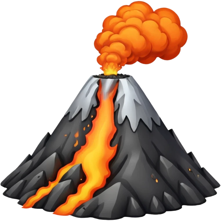 volcano emoji