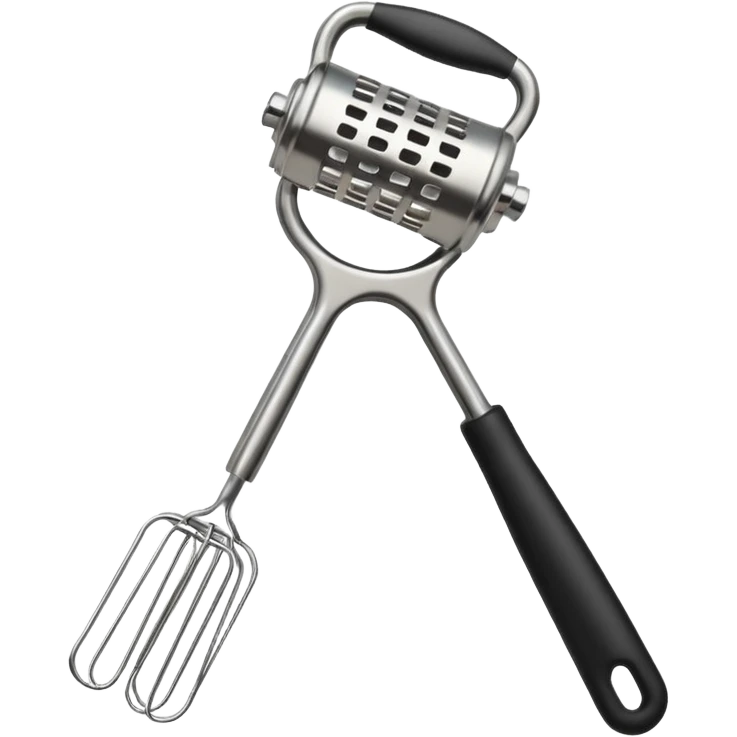 Vertical potato masher  emoji