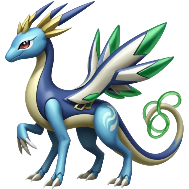 Meloetta-Zygarde-Cresselia-Palkia-Dialga-Electrike-Manectric-Fakémon-fusion, full body emoji