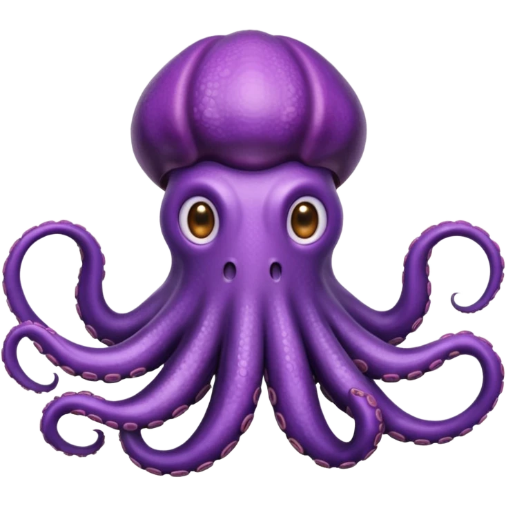 Eggplant and octopus emoji merge emoji