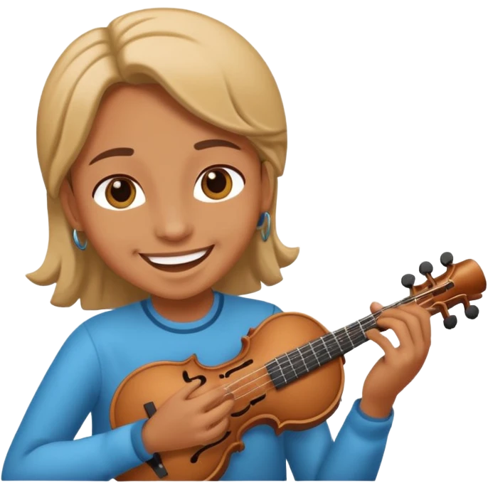 Playing music emoji