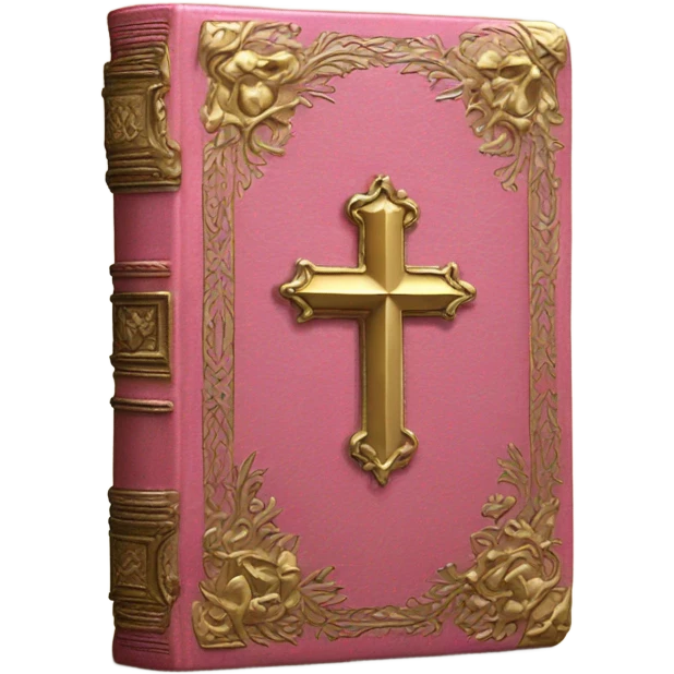 Bible pink emoji