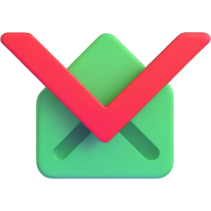 green check mark emoji