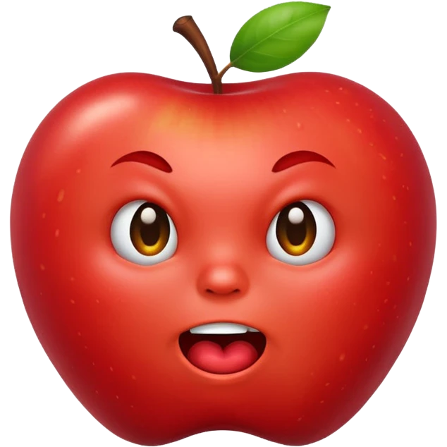 Remake the old apple grimacing emoji emoji
