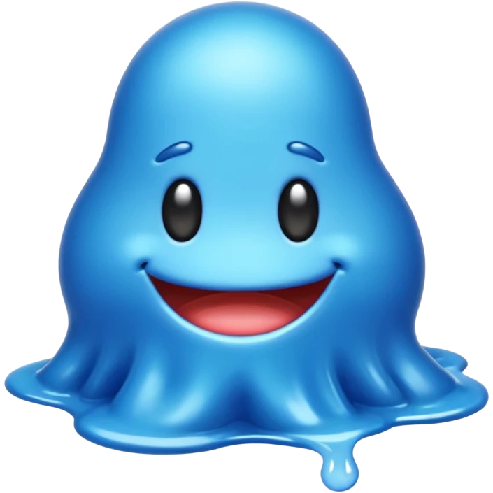 blue slime emoji