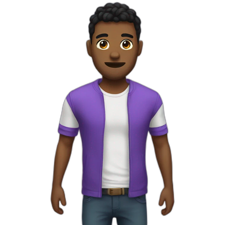 Twitch with a body emoji