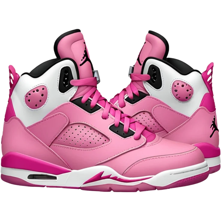 pink jordan’s  emoji