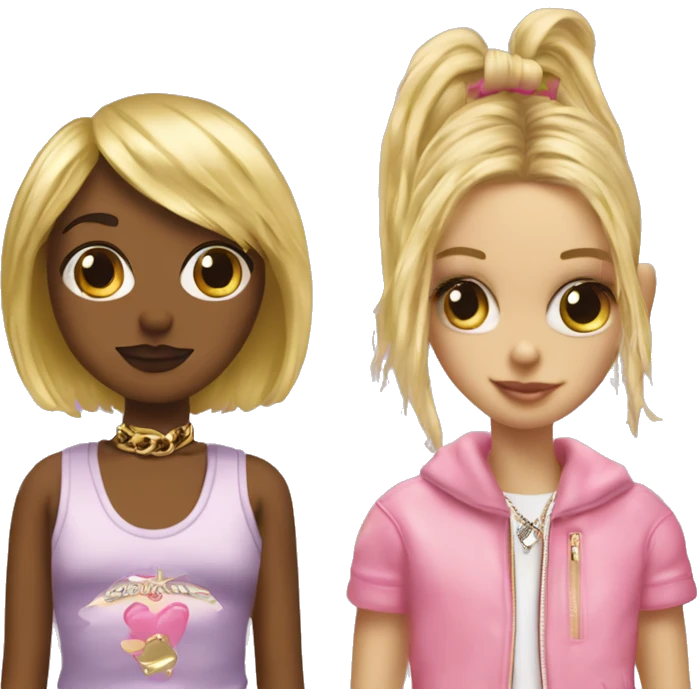 2000s Grunge Boy and 2000s Juicy Couture girl   emoji