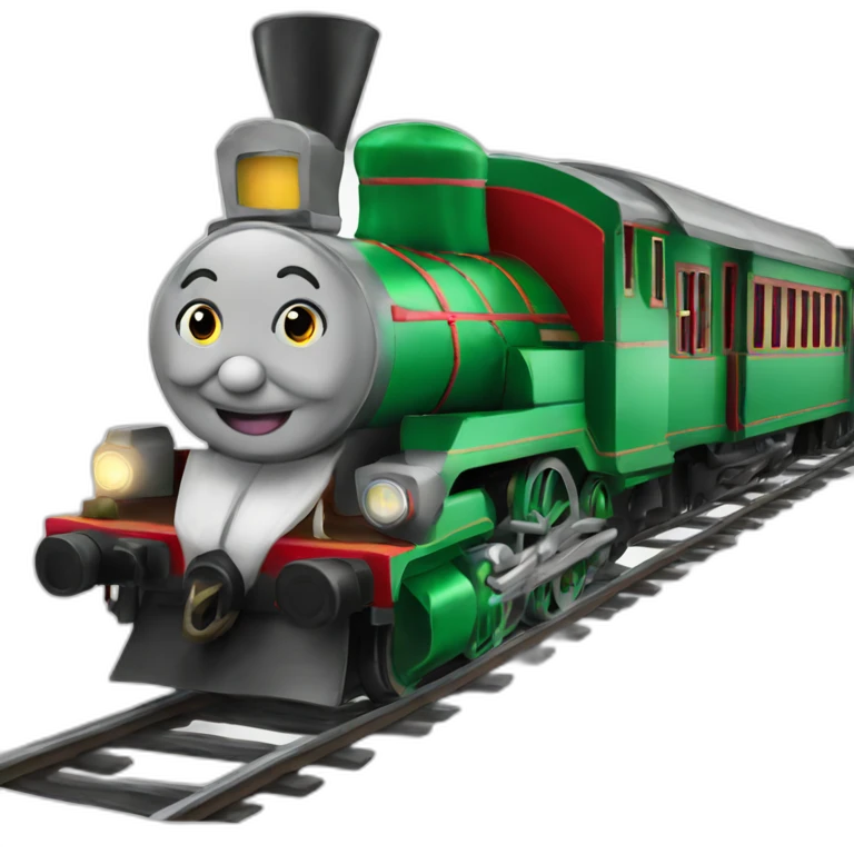 treno do papai noel emoji
