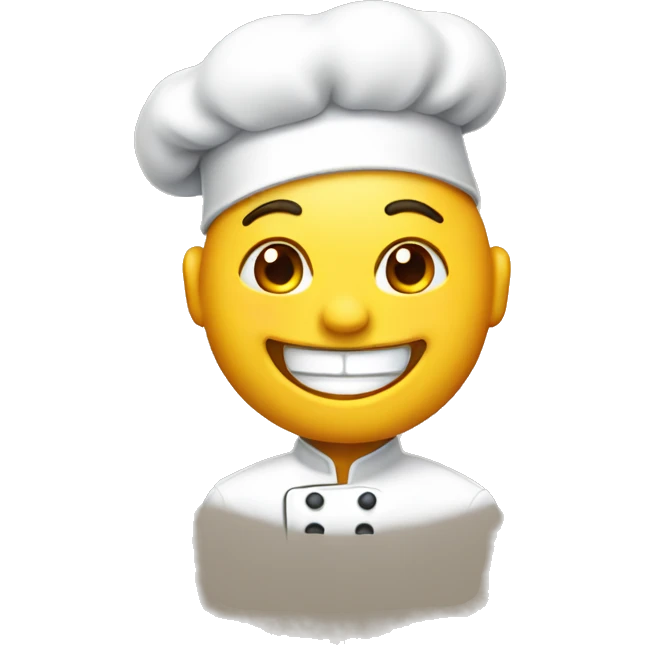 smile face chef emoji