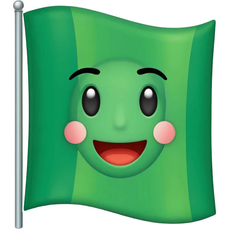 Green flag emoji