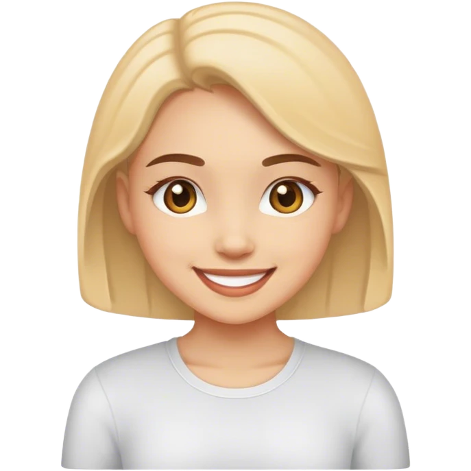 Girly girl emoji