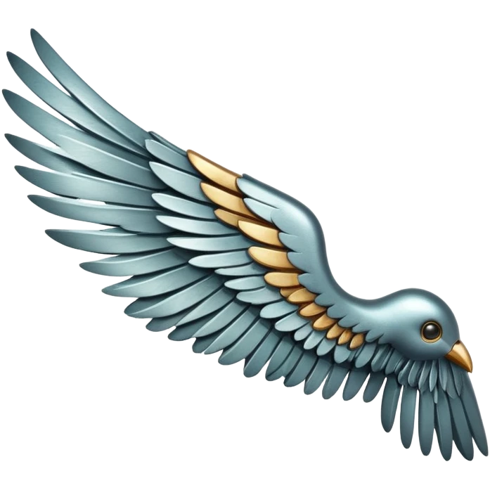 artificial ancient bird wings  emoji