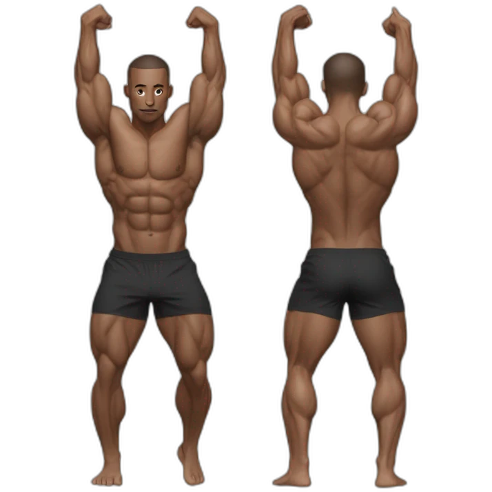 full planche, straight, calisthenics emoji