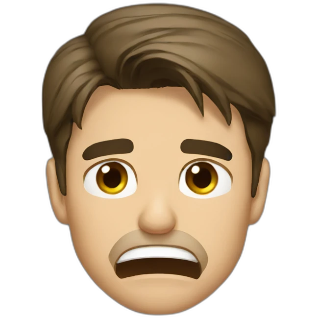 Tom Cruise crying emoji