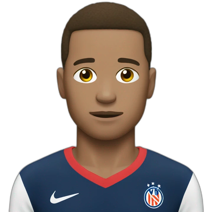 Mbappé qui pleure  emoji