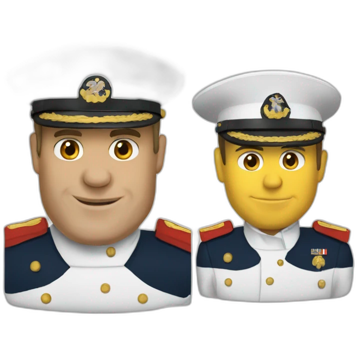 marine baise macron emoji
