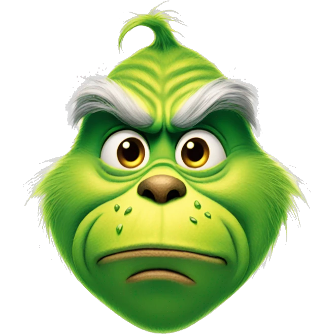the grinch emoji