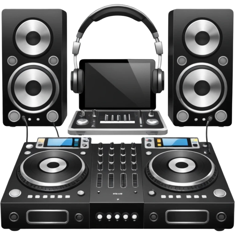 dj setup emoji
