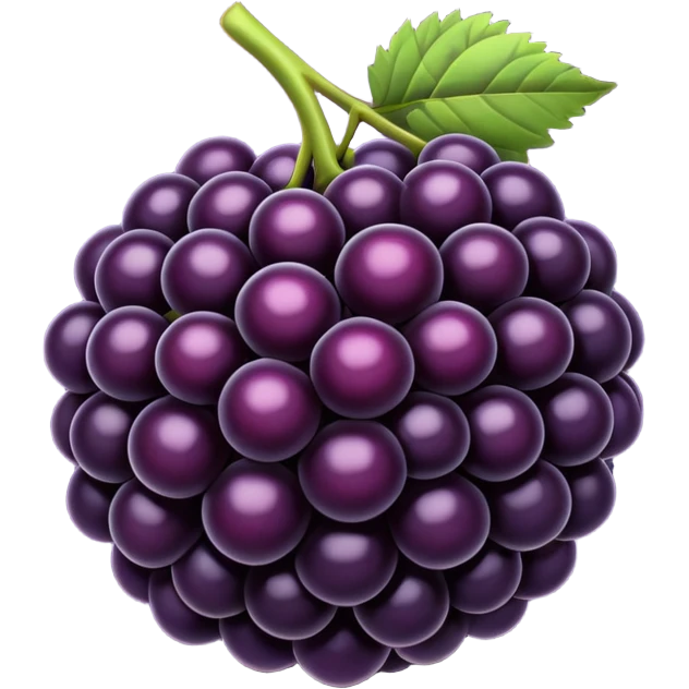 blackberries emoji