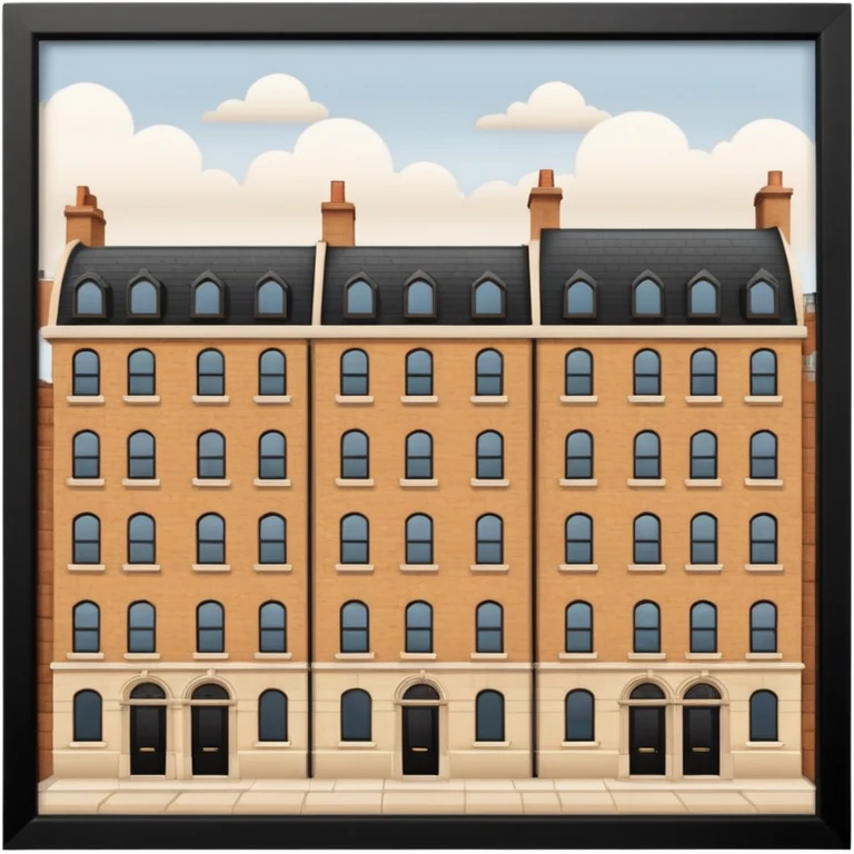 london in browns and beige not in a picture frame  emoji