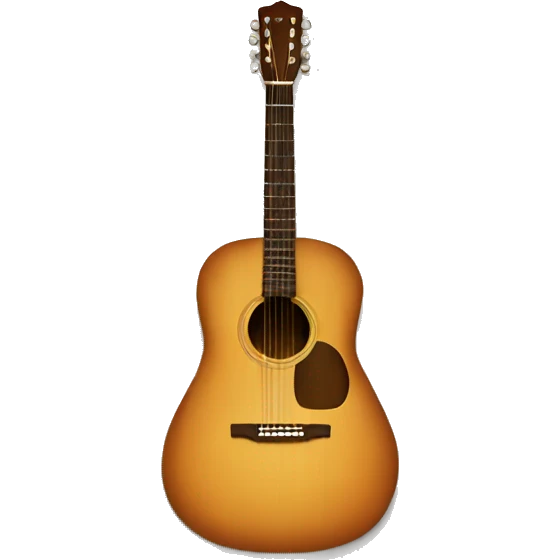 Acoustic guitar  emoji